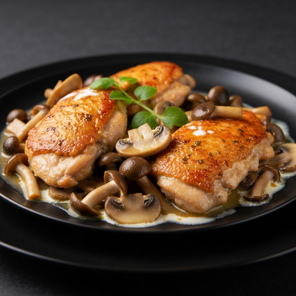 Creamy Chicken Marsala