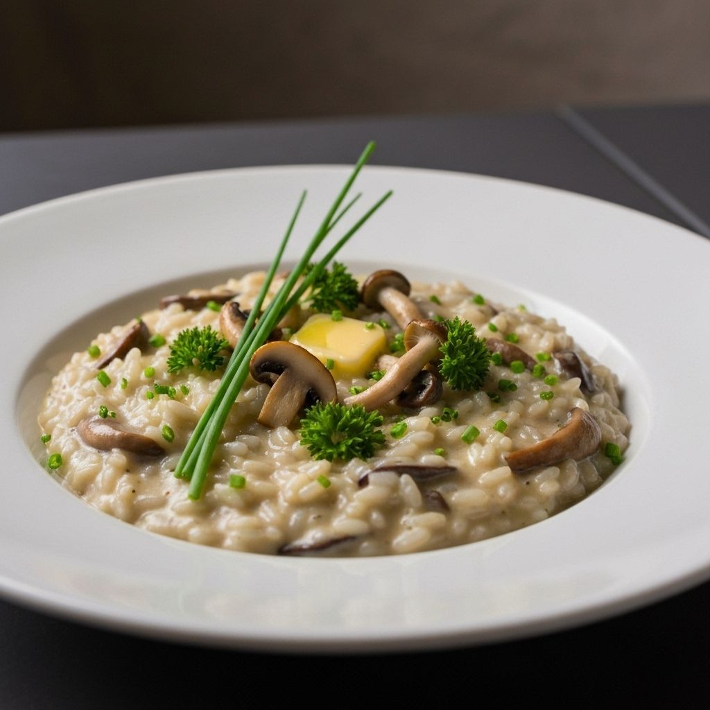 Creamy Mushroom Risotto